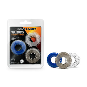 Triple Stretch 3 Pack Cock Rings